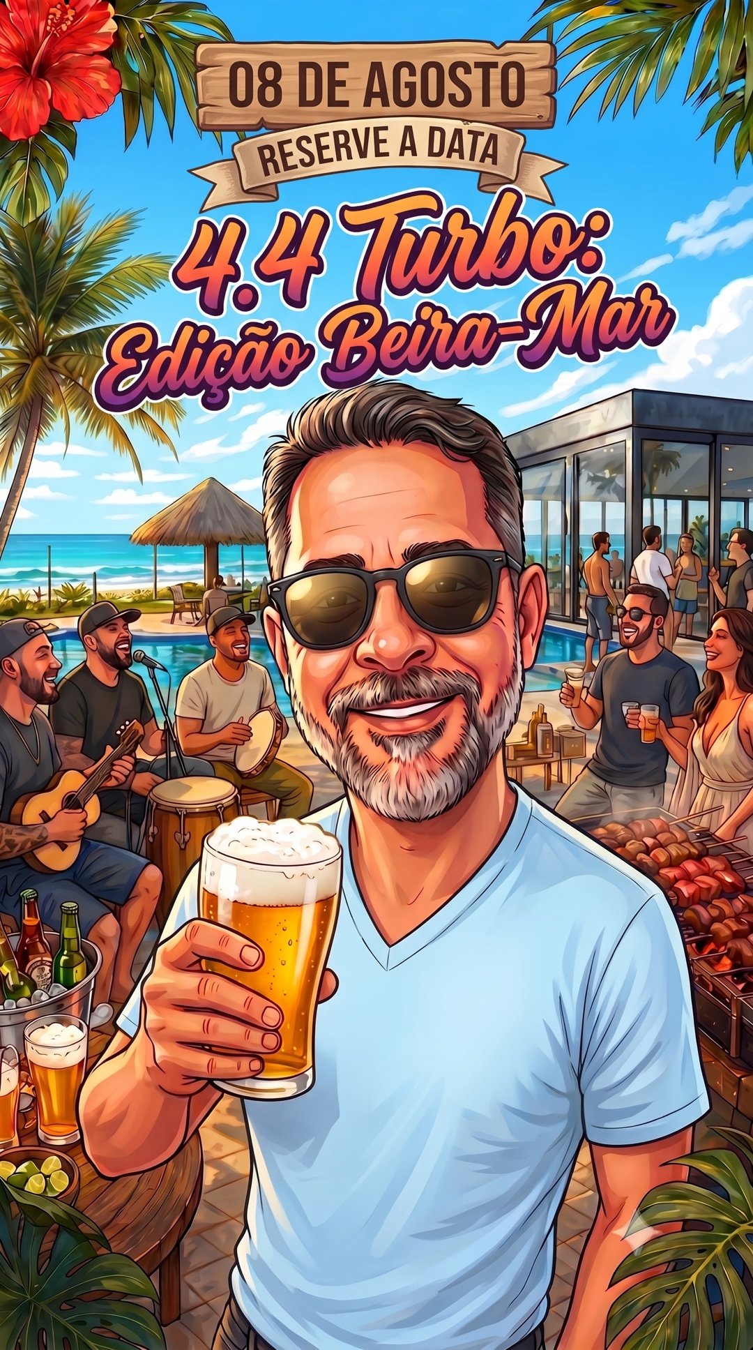 Convite — 44 anos do Carlos