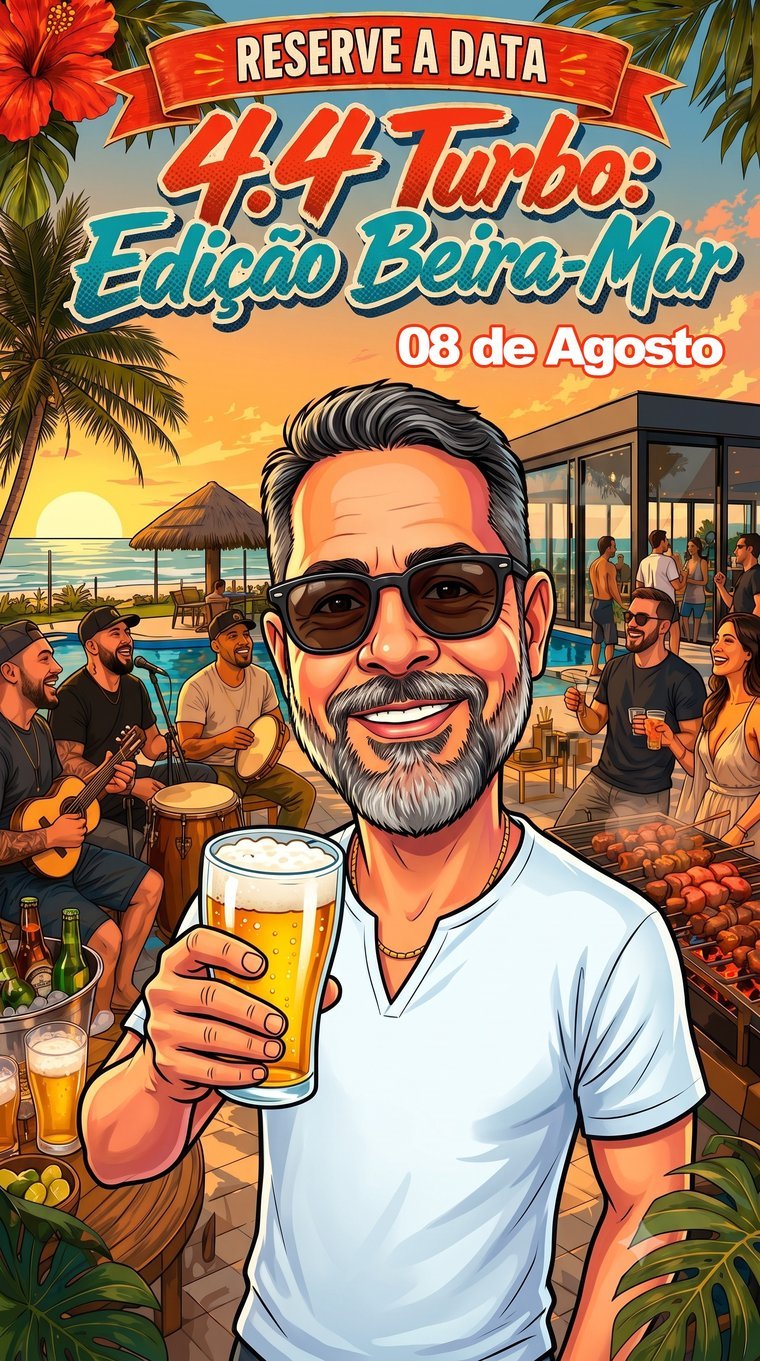 Convite — 44 anos do Carlos